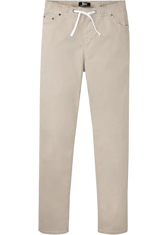 Pantalon jogger droit et extensible, regular, bonprix