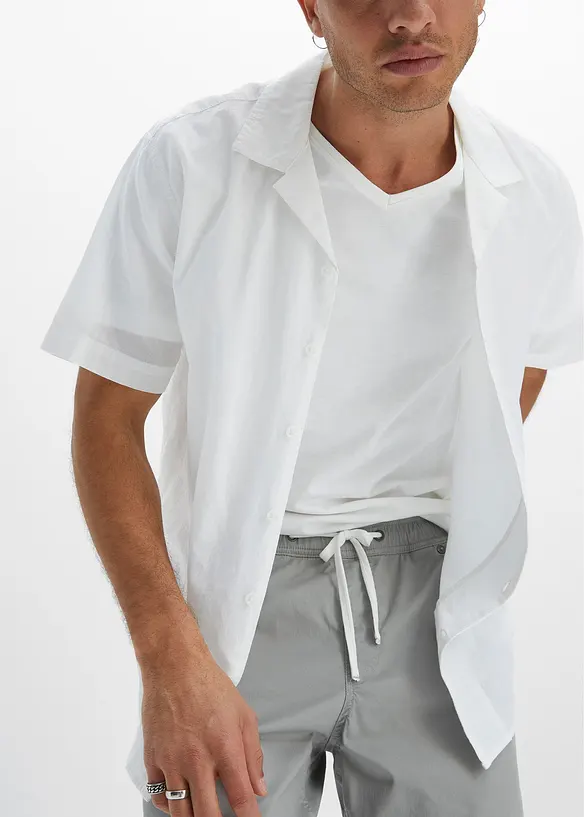 Pantalon jogger droit et extensible, regular, bonprix