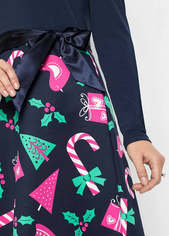 Robe trapèze courte, bonprix