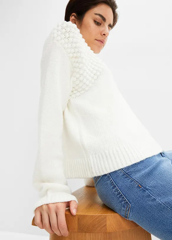 Pull structur&eacute;, bonprix