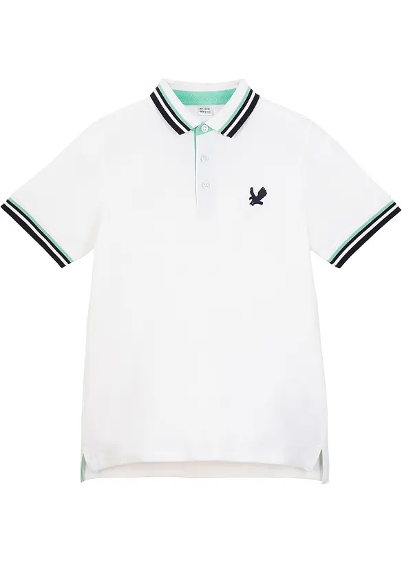 Polo en maille piquée 100% coton, bonprix