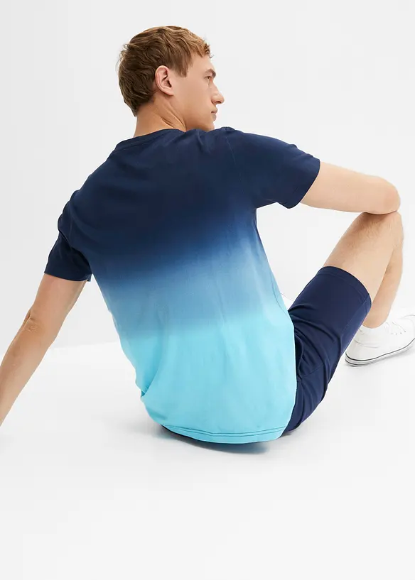 T-shirt et bermuda en molleton 100% coton (ens. 2 pces), bonprix