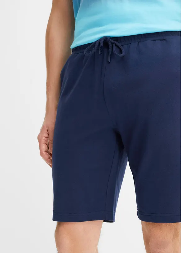 T-shirt et bermuda en molleton 100% coton (ens. 2 pces), bonprix