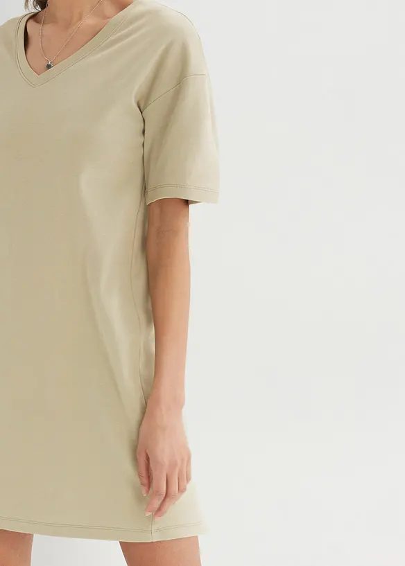 Lot de 2 robes oversize 100% coton, bonprix