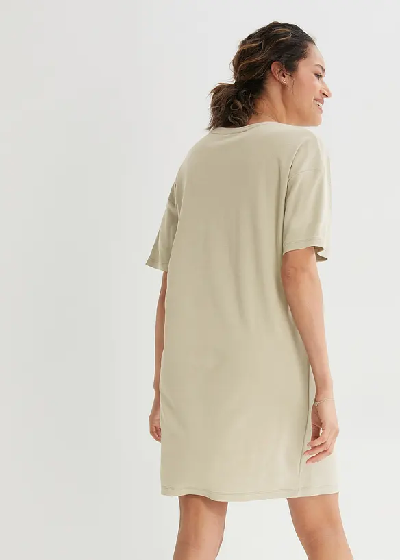 Lot de 2 robes oversize 100% coton, bonprix