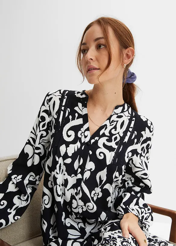 Robe-tunique en viscose fluide, bonprix