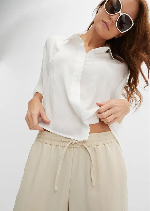 Pantalon avec cordon de serrage, bonprix