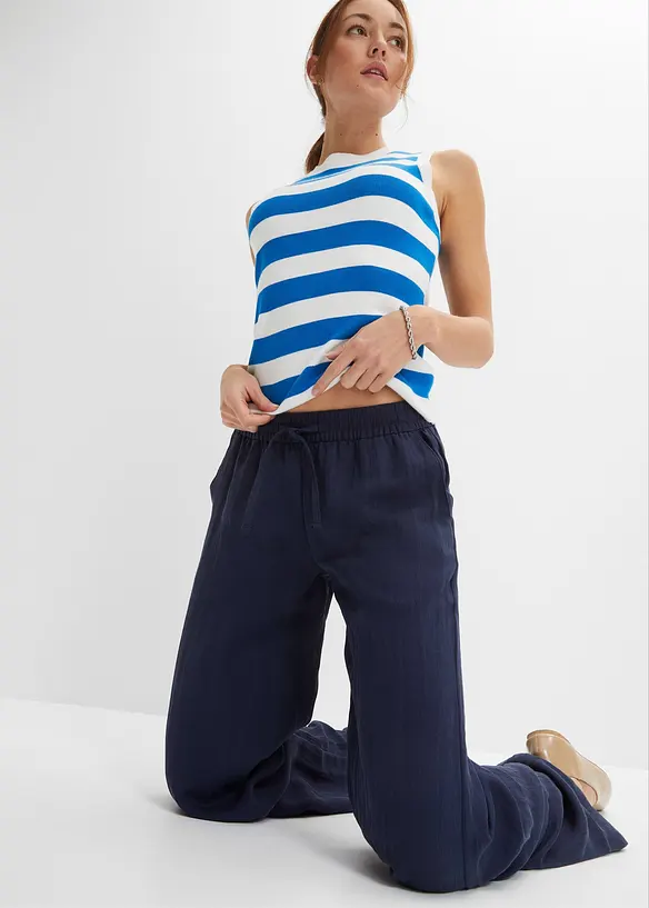 Pantalon avec cordon de serrage, bonprix