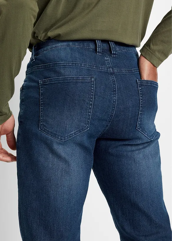 Jean slim extensible et léger, droit, bonprix