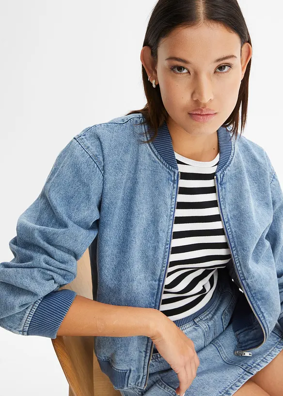Blouson en jean, bonprix