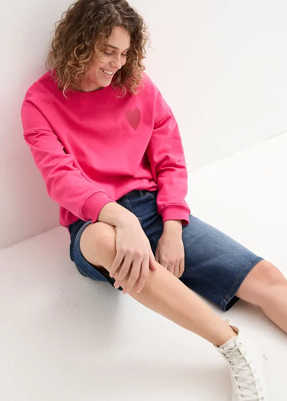 Jean Straight, taille haute, extensible, bonprix