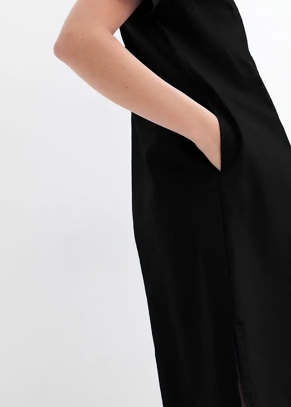 Robe-tunique à poches en lin et coton, bonprix