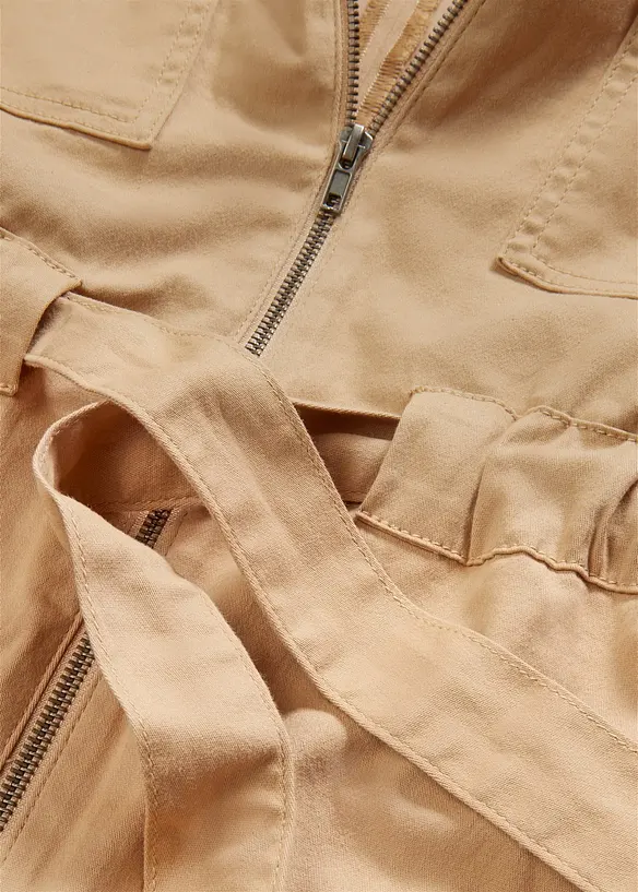 Robe en twill de coton élastiqué, bonprix