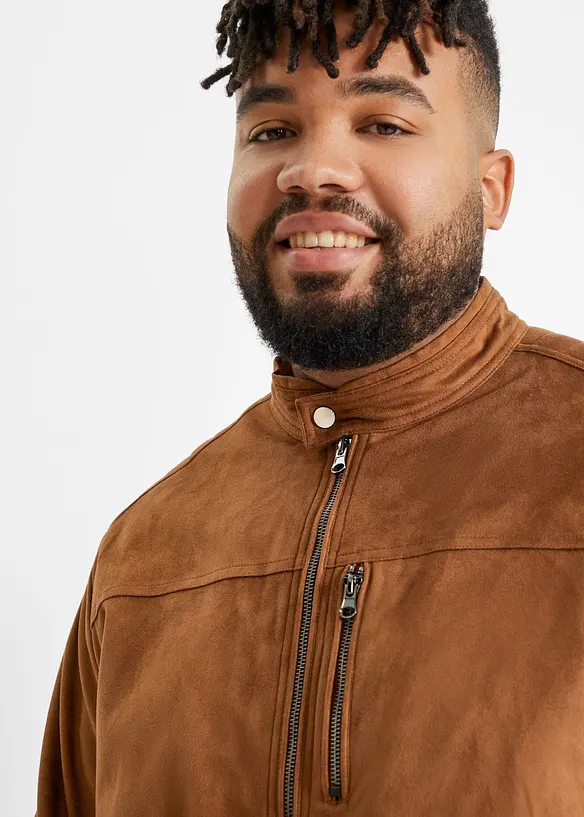 Veste en su&eacute;dine, bonprix