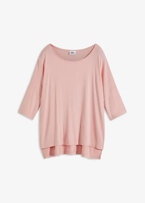 T-shirt boxy en viscose extensible, bonprix