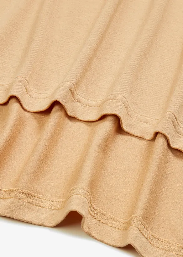 T-shirt boxy en viscose extensible, bonprix