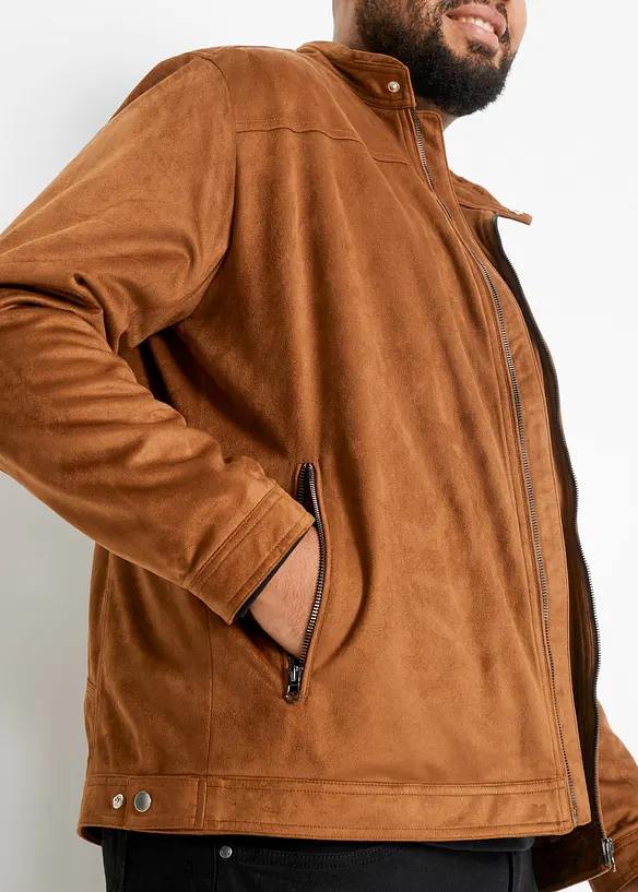 Veste en su&eacute;dine, bonprix