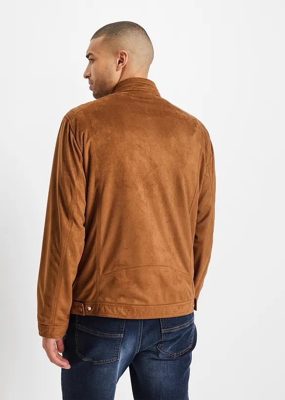 Veste en suédine, bonprix