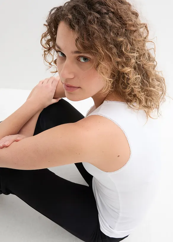 D&eacute;bardeur &agrave; dentelle, bonprix