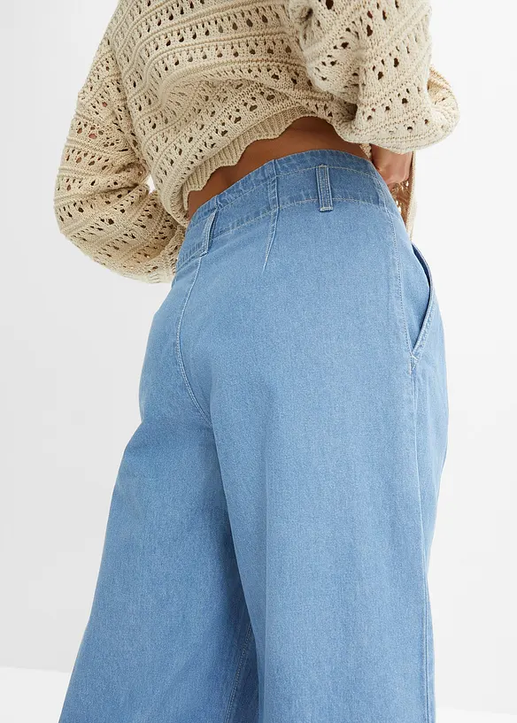 Jean large taille basse, Low Stretch, bonprix