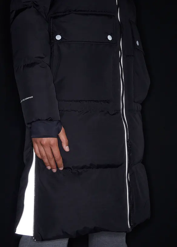 Doudoune à détails réfléchissants, bonprix