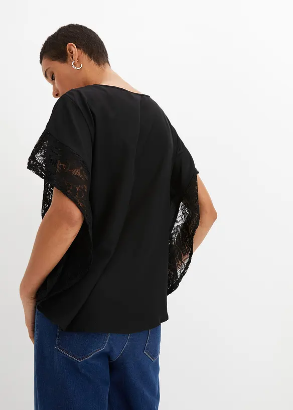 Blouse avec applications, bonprix