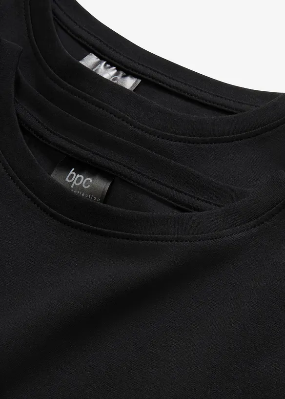 Lot de 2 robes T-shirt oversize, bonprix