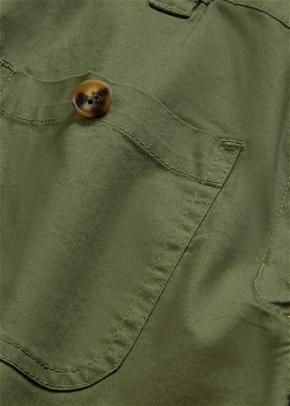 Jean large, taille haute et élastiquée, bonprix