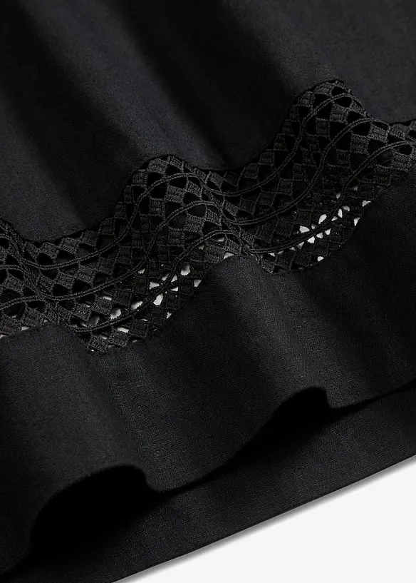 Robe à empiècement dentelle, bonprix