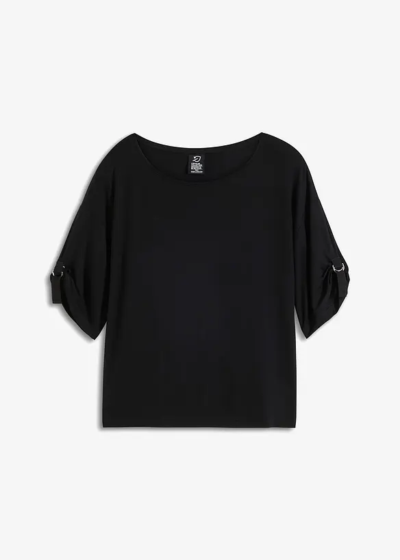 T-shirt &agrave; encolure bateau, bonprix