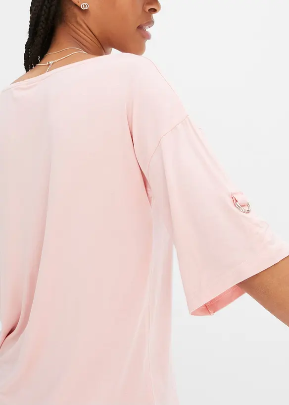 T-shirt à encolure bateau, bonprix