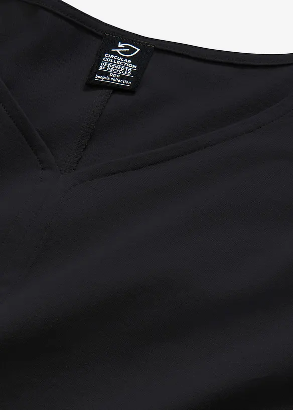 T-shirt manches 3/4 en coton, bonprix