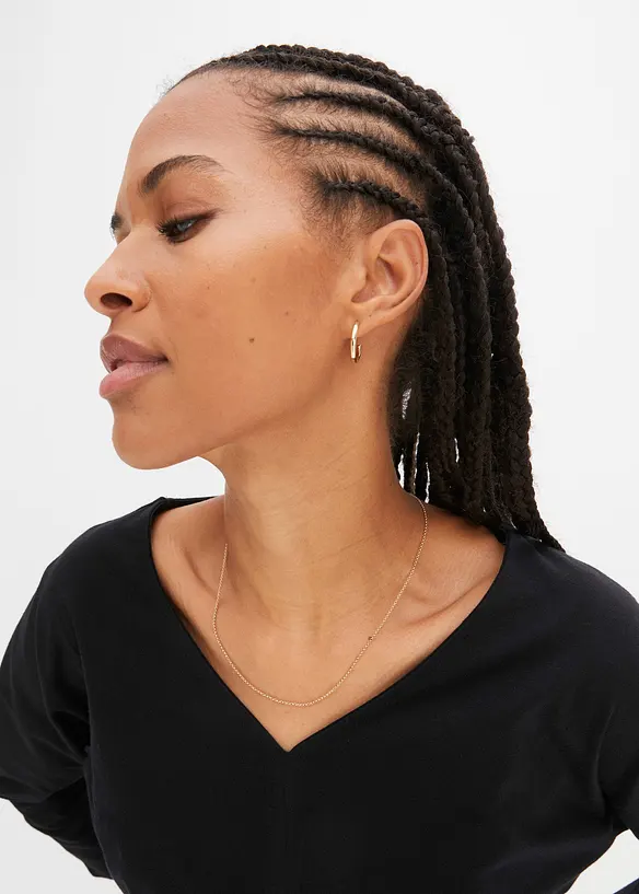 T-shirt manches 3/4 en coton, bonprix