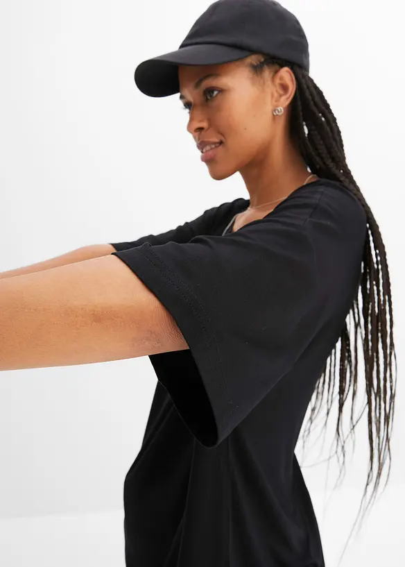 T-shirt oversize en viscose fluide, bonprix