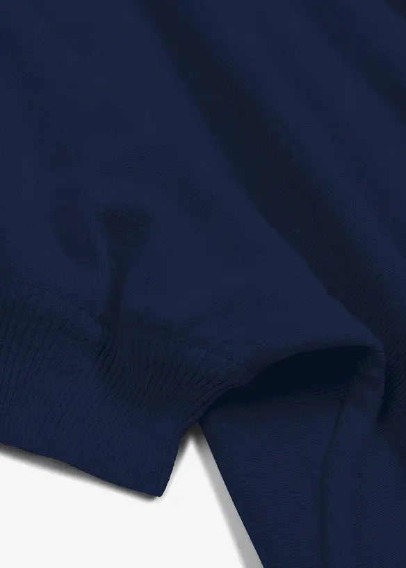 Pull en fine maille de coton mélangé, bonprix