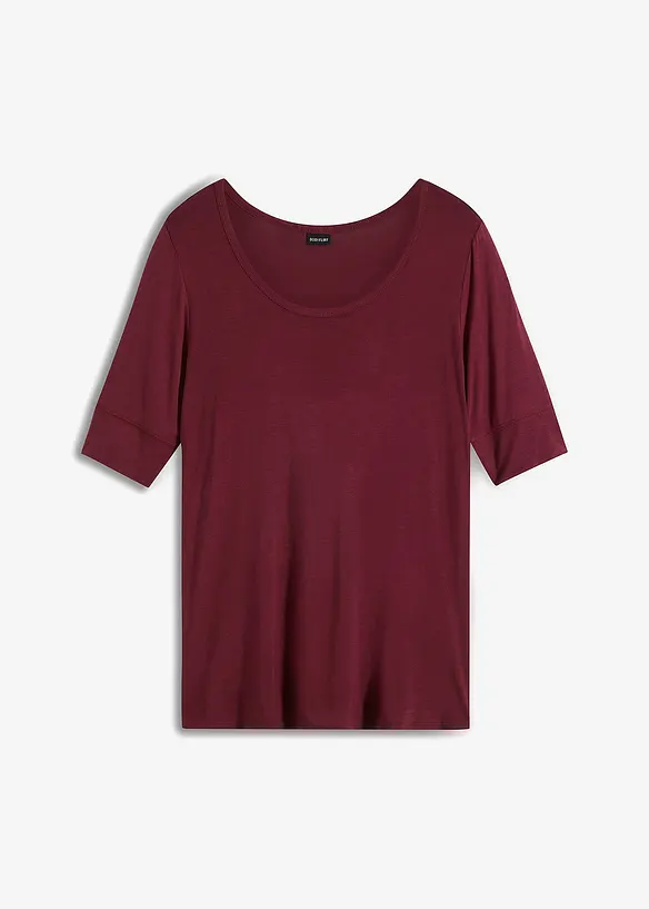 T-shirt doux en viscose extensible, bonprix