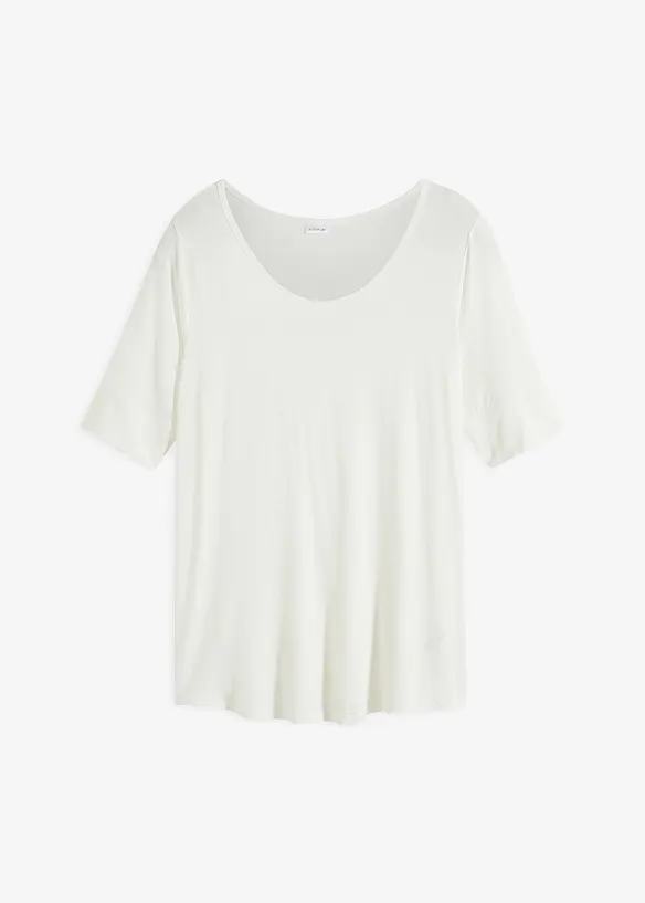 T-shirt doux en viscose extensible, bonprix