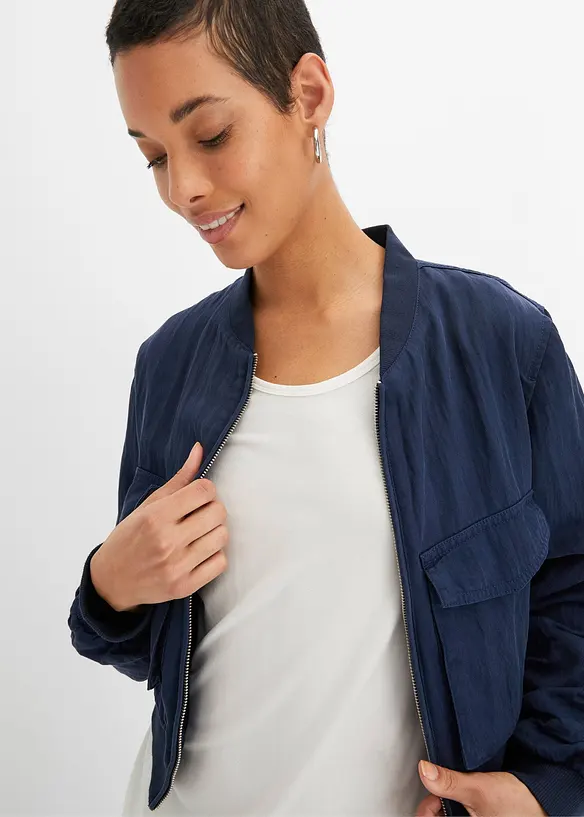 T-shirt doux en viscose extensible, bonprix