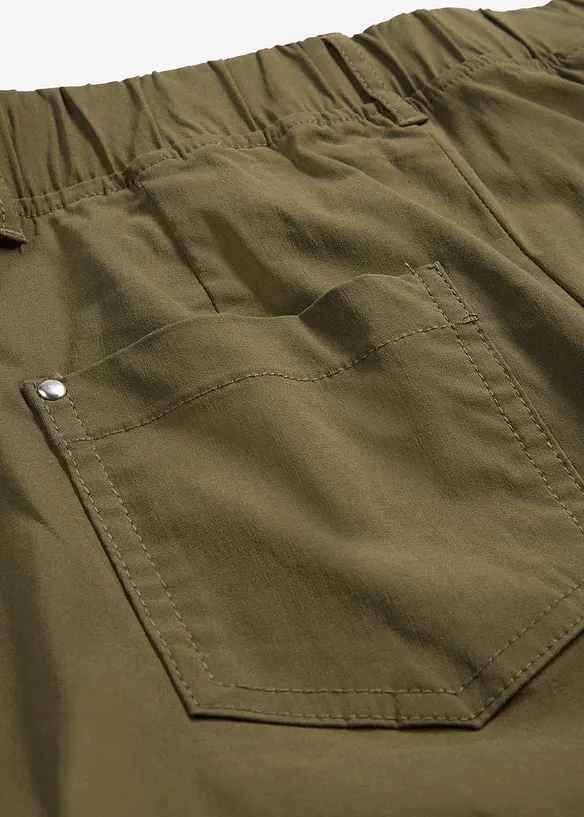 Corsaire extensible &agrave; taille &eacute;lastiqu&eacute;e, bonprix