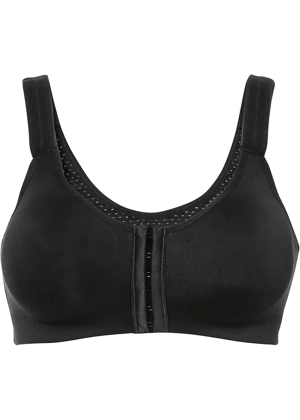 Soutien-gorge de sport agrafage devant, maintien fort, bonprix