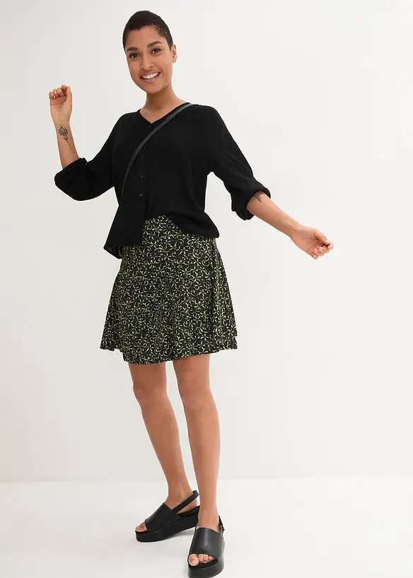 Jupe-short en viscose douce, bonprix