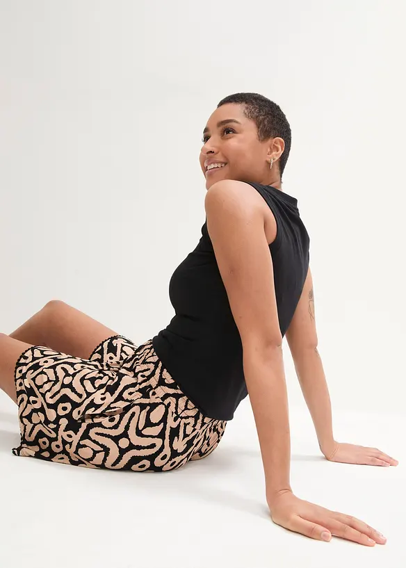 Short en jersey viscose doux, bonprix