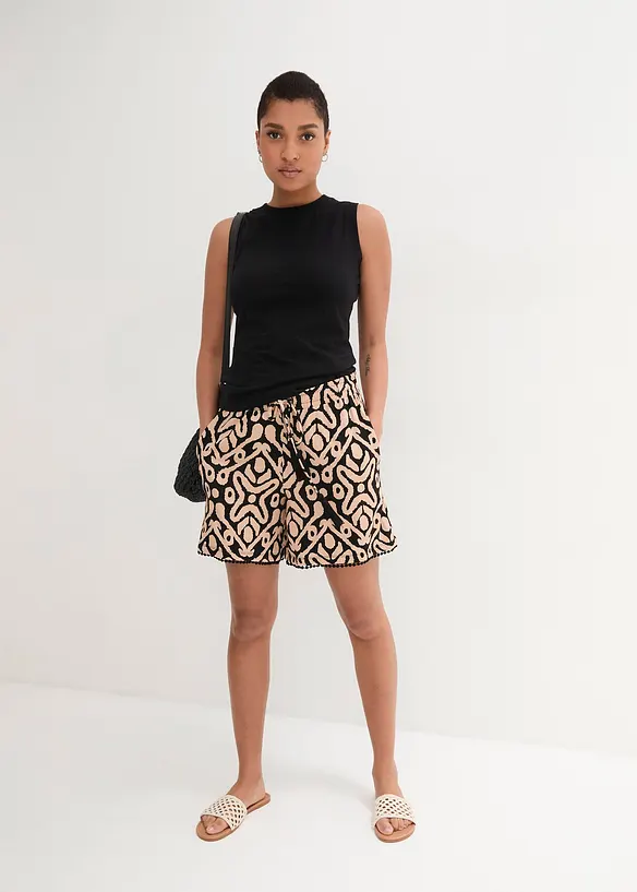 Short en jersey viscose doux, bonprix