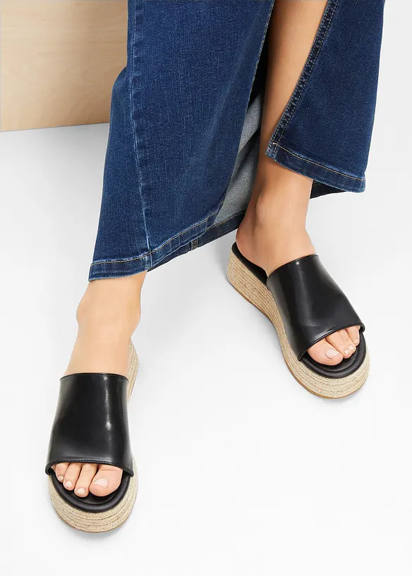 Mules à plateformes, bonprix