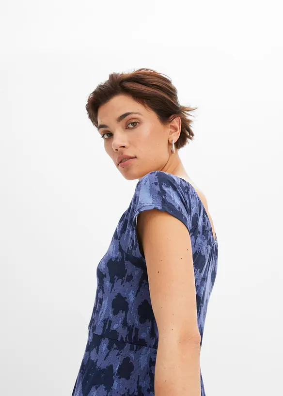 Robe longue imprimée, bonprix