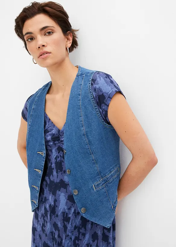 Robe longue imprimée, bonprix