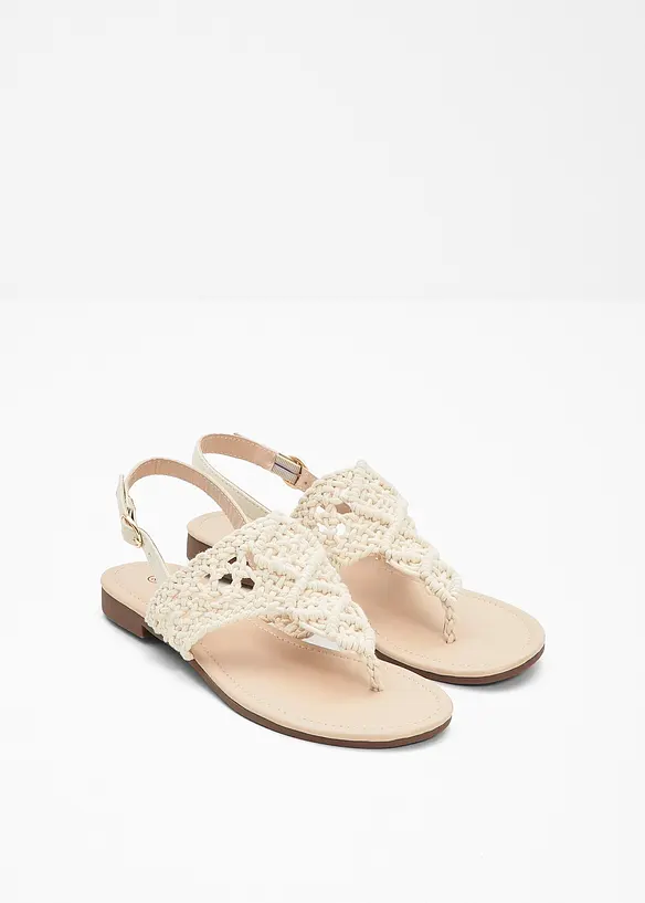 Sandales entredoigt, bonprix