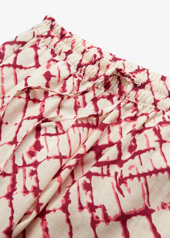 Pantalon ample avec imprimé, bonprix