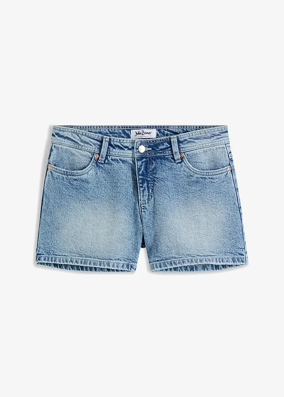 Short en jean, taille mi-haute, bonprix