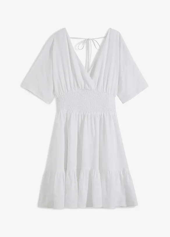 Robe à empiècement smocké, bonprix